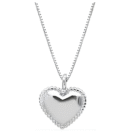 Pendant Necklace, Necklaces for Women, Beautiful 925 Silver Heart Necklace for Women & Girls, Silver Pendant with Heart Shape & Stones, Sterling Silver Necklace Events, Gift for Her.